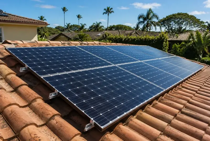 Installation de panneaux solaires à Villegailhenc