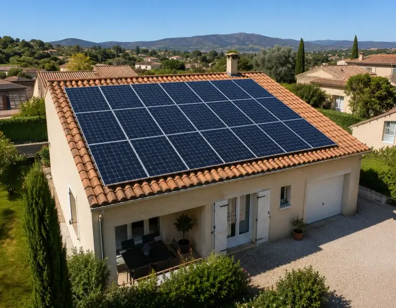 Prime à l'autoconsommation panneaux solaires Villegailhenc — aide financière de l'État